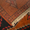 Orange Color Baluchi Rug 3' 10" x 5' 9" (ft) - No. W27386