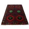 Tribal Baluchi Rug 4' 2" x 6' 8" (ft) - No. W27387