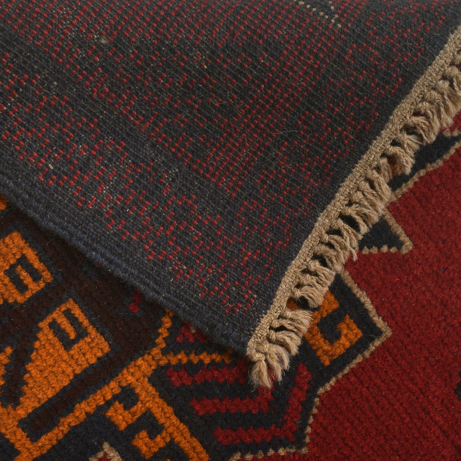 Handmade Baluchi Rug 3' 10" x 6' 4" (ft) - No. W27396