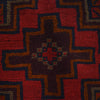 Red Baluch Rug 3' 8" x 5' 10" (ft) - No. W27398