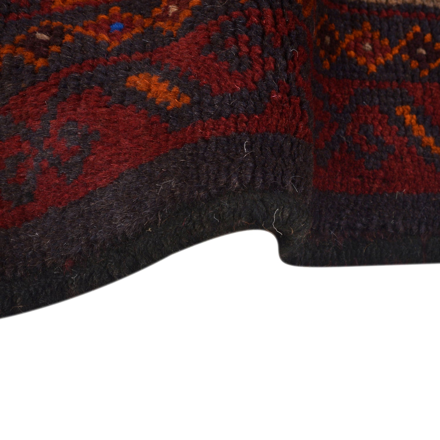 Hand Knotted Baluchi Rug 3' 11" x 6' 3" (ft) - No. W27399