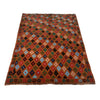 Orange Color Baluch Rug 3' 11" x 5' 10" (ft) - No. W27402