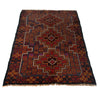 Handmade Baluchi Rug 3' 7" x 6' 1" (ft) - No. W27406