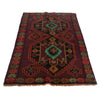 Handmade Baluchi Rug 4' 1" x 6' 2" (ft) - No. W27408