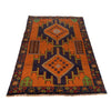 Brown Color Baluchi Rug 3' 10" x 6' 4" (ft) - No. W27412