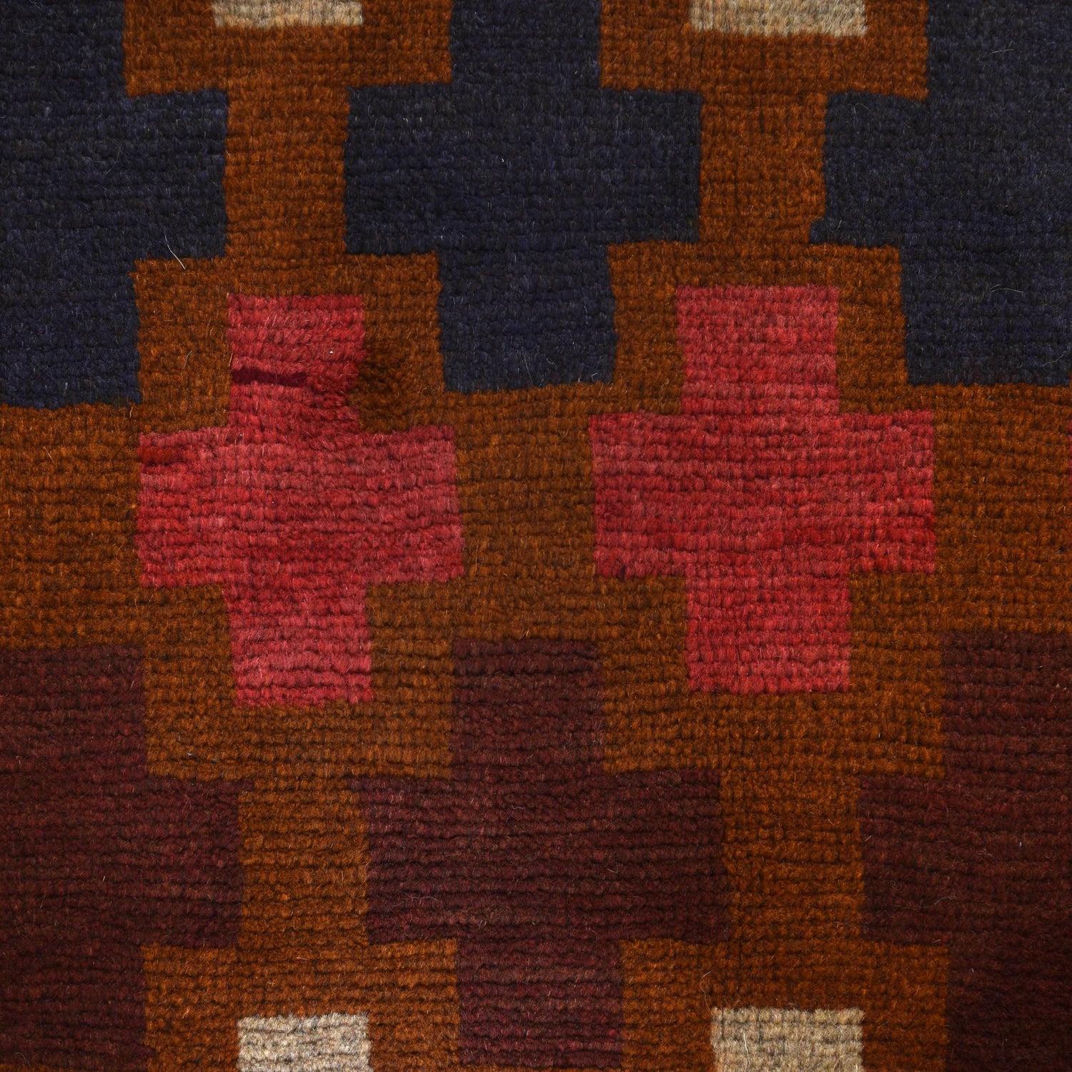 Handmade Baluchi Rug 4' 4" x 6' 1" (ft) - No. W27413