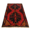 Traditional Baloch Rug 3' 8" x 6' 8" (ft) - No. W27417