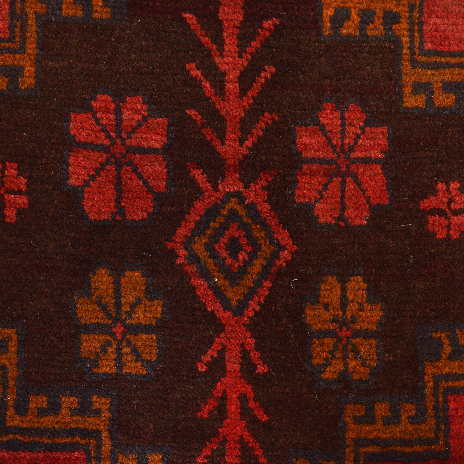 Tribal Baloch Rug 3' 9" x 6' 3" (ft) - No. W27420