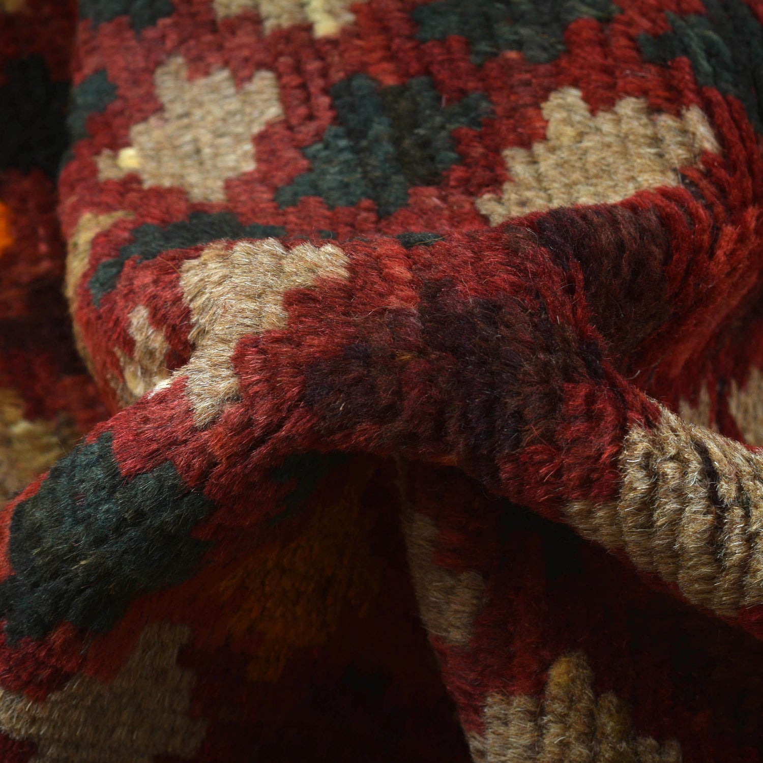 Hand Knotted Baluchi Rug 3' 11" x 5' 5" (ft) - No. W27426