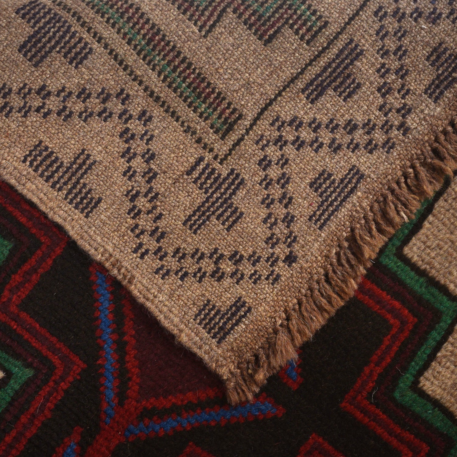 Baluch Short Rug 4' 1" x 6' 5" (ft) - No. W27427