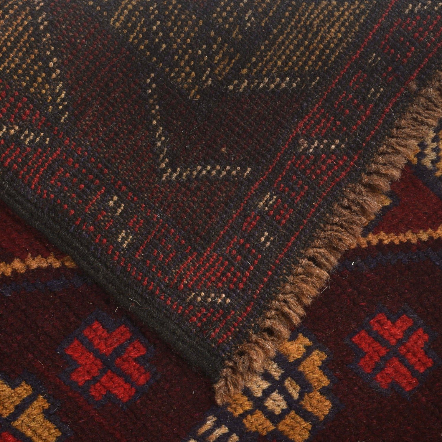 Baluch Short Rug 3' 10" x 6' 4" (ft) - No. W27434