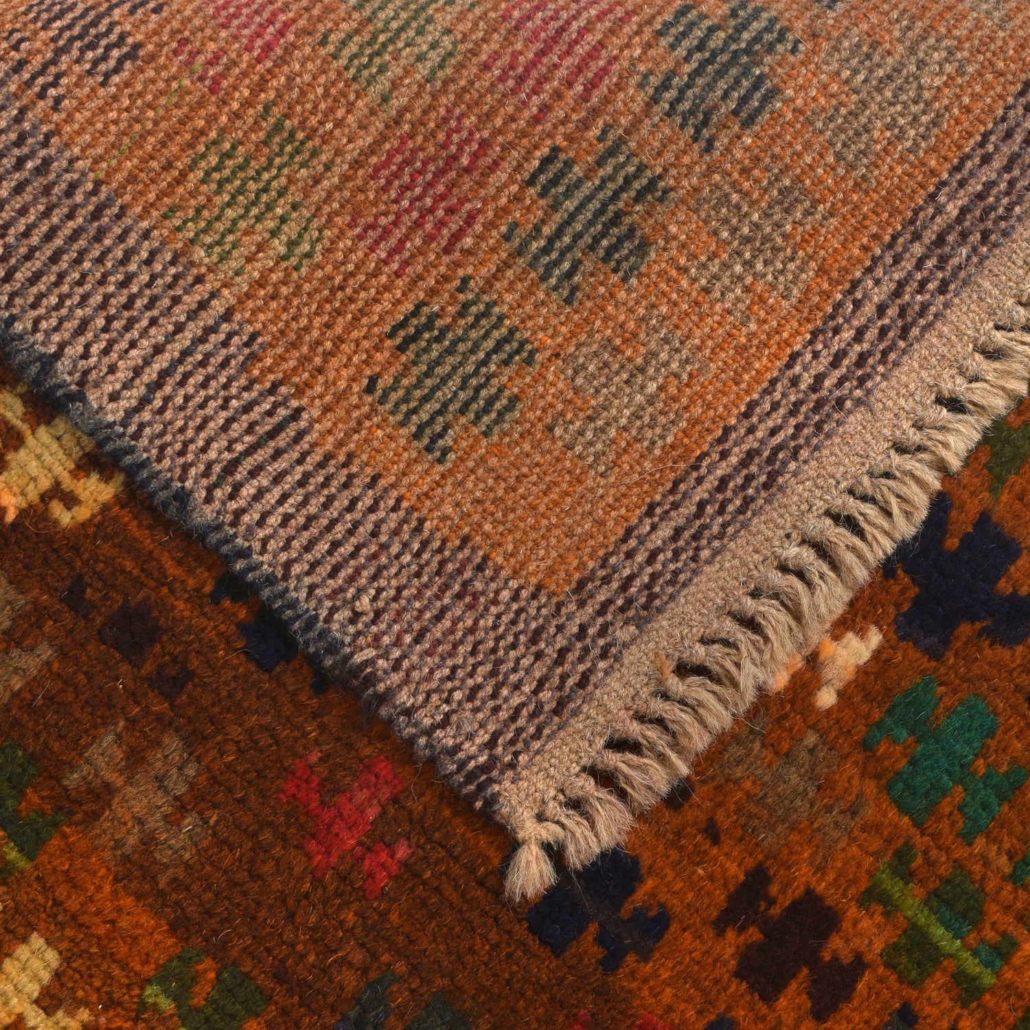 Tribal Baloch Rug 3' 7" x 6' 0" (ft) - No. W27438