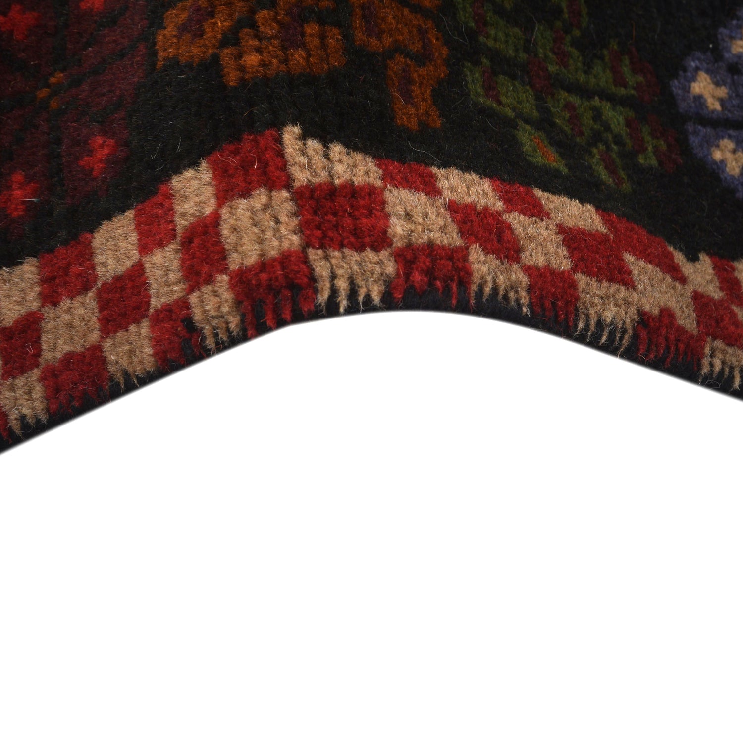 Handmade Baluchi Rug 4' 1" x 5' 11" (ft) - No. W27442