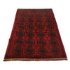 Red Color Baluchi Rug 3' 10" x 6' 4" (ft) - No. W27445