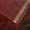 Red Color Baluchi Rug 3' 10" x 6' 4" (ft) - No. W27445