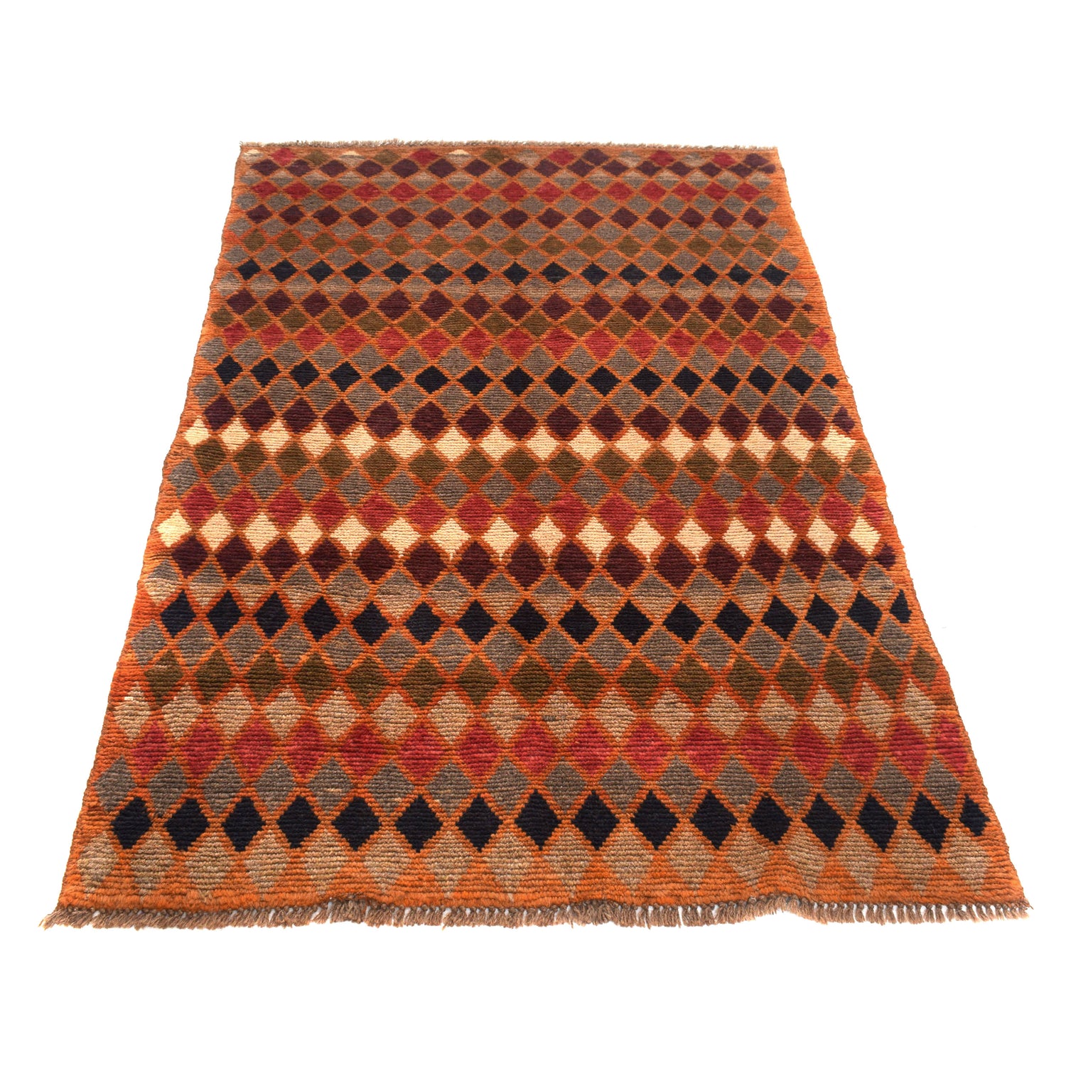 Handmade Baluchi Rug 3' 9" x 6' 1" (ft) - No. W27448