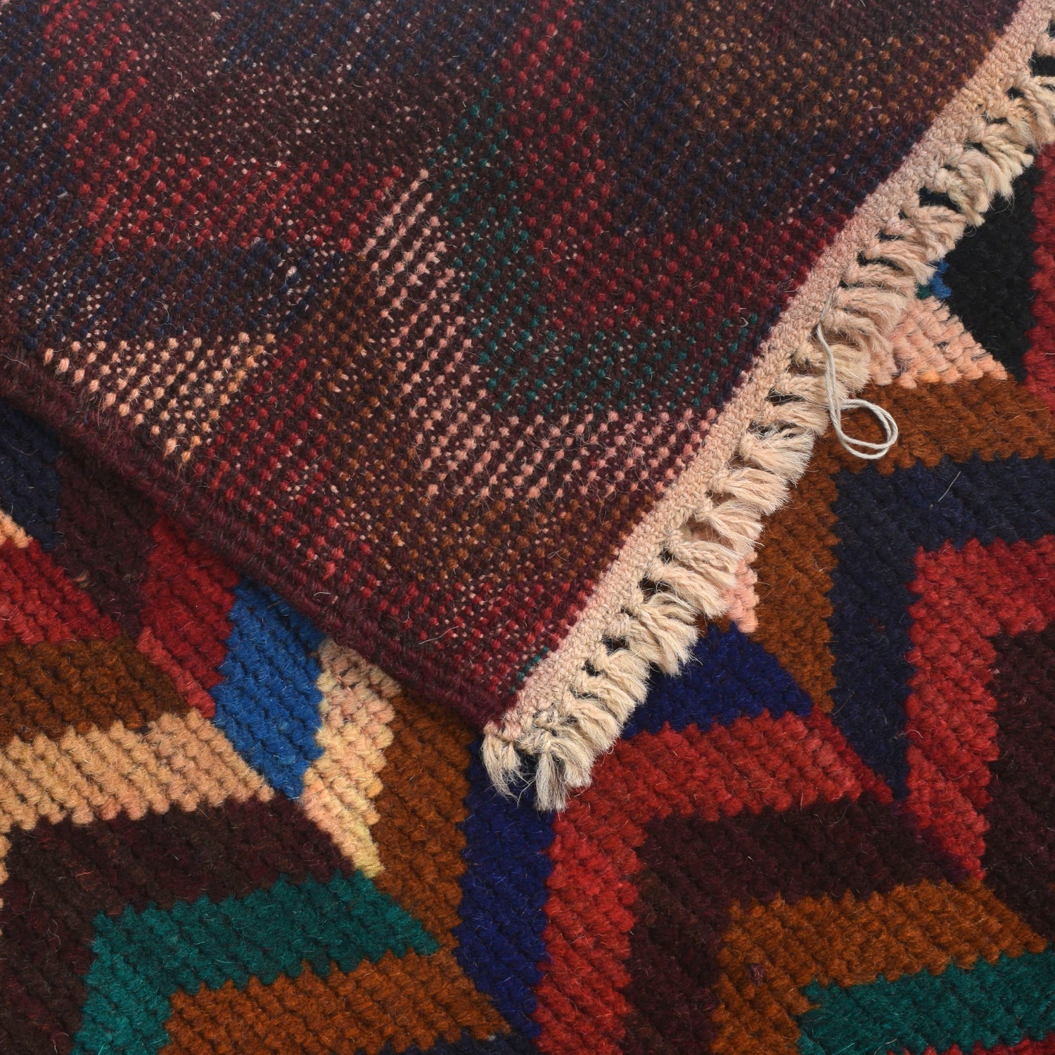 Handmade Baluchi Rug 3' 11" x 6' 2" (ft) - No. W27449