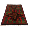 Red Baluch Rug 4' 0" x 6' 8" (ft) - No. W27454