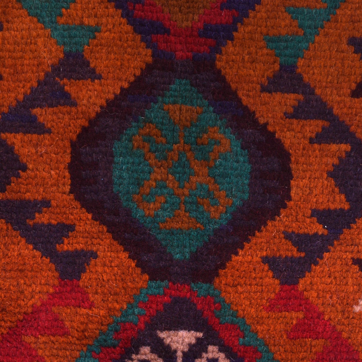 Baluch Short Rug 3' 6" x 6' 2" (ft) - No. W27461