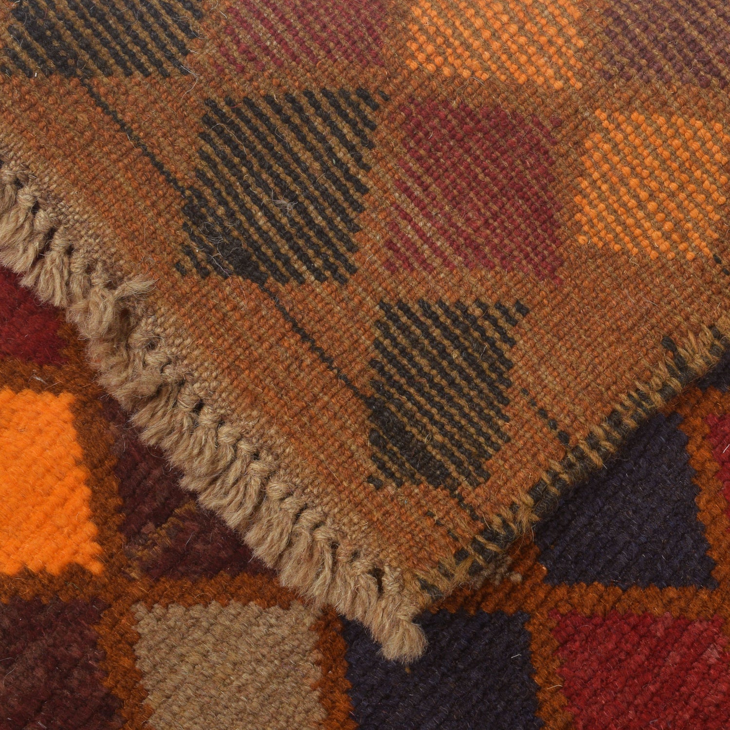 Baluch Short Rug 3' 8" x 6' 4" (ft) - No. W27464