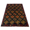 Hand Knotted Baluchi Carpet 3' 11" x 6' 1" (ft) - No. W28018