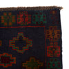 Dark Blue Baluchi Rug 4' 4" x 6' 6" (ft) - No. W28020