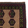 Hand Knotted Baluchi Rug 4' 3" x 6' 5" (ft) - No. W28021