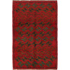 Red Color Baluchi Rug 4' 2" x 6' 4" (ft) - No. W28022