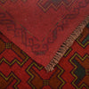 Red Color Baluchi Rug 4' 2" x 6' 4" (ft) - No. W28022