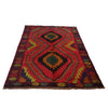 Red Color Baluchi Rug 4' 4" x 6' 8" (ft) - No. W28025