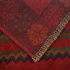 Red Color Baluchi Rug 4' 4" x 6' 8" (ft) - No. W28025