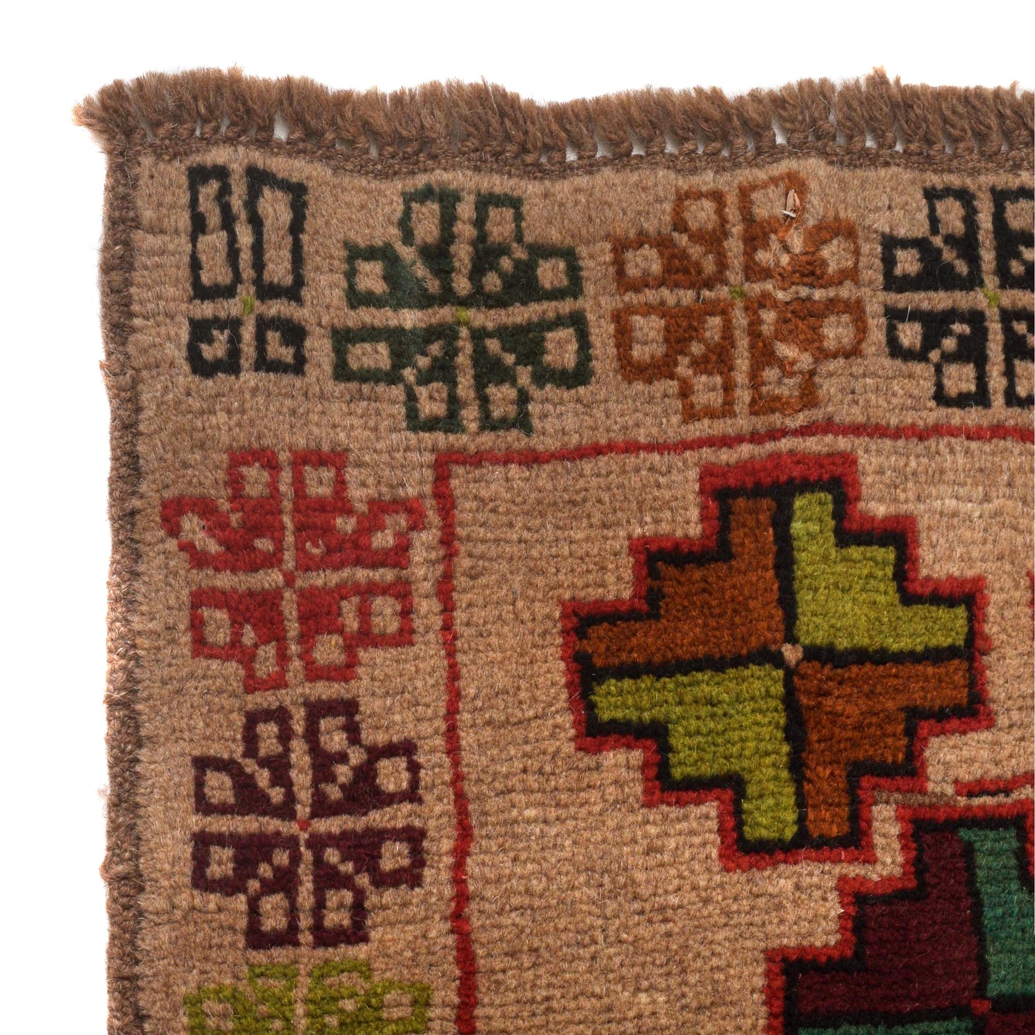 Tribal Baloch Carpet 3' 9" x 6' 3" (ft) - No. W29019