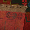 Red Color Baluchi Carpet 4' 2" x 6' 4" (ft) - No. W29021