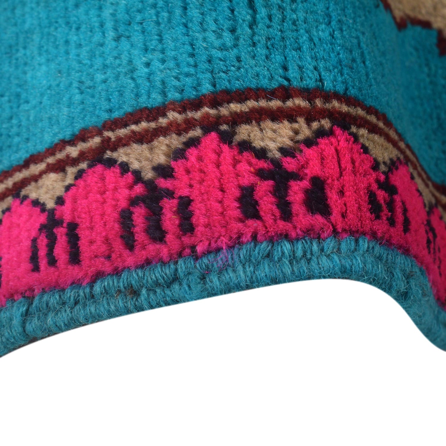 Blue Color War Rug 2' 8" x 4' 2" (ft) - No. W30705