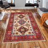 Hand Knotted Kazak Carpet 3' 10" x 5' 9" (ft) - No. W30734