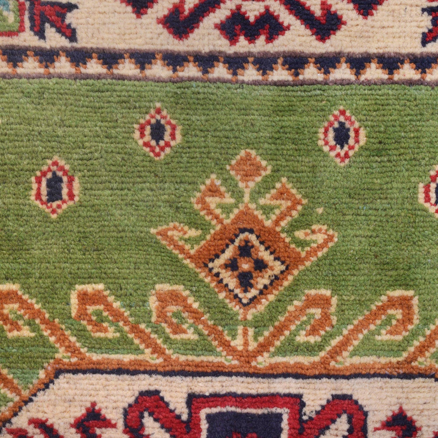 Oriental Kazak Carpet 3' 3" x 4' 8" (ft) - No. W30743