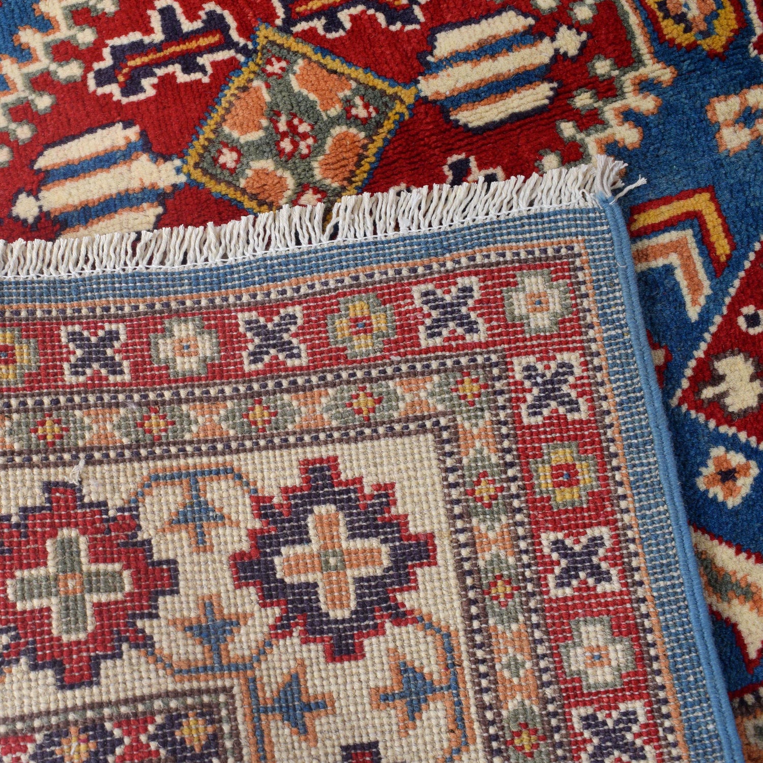 Oriental Kazak Carpet 3' 11" x 5' 11" (ft) - No. W30744