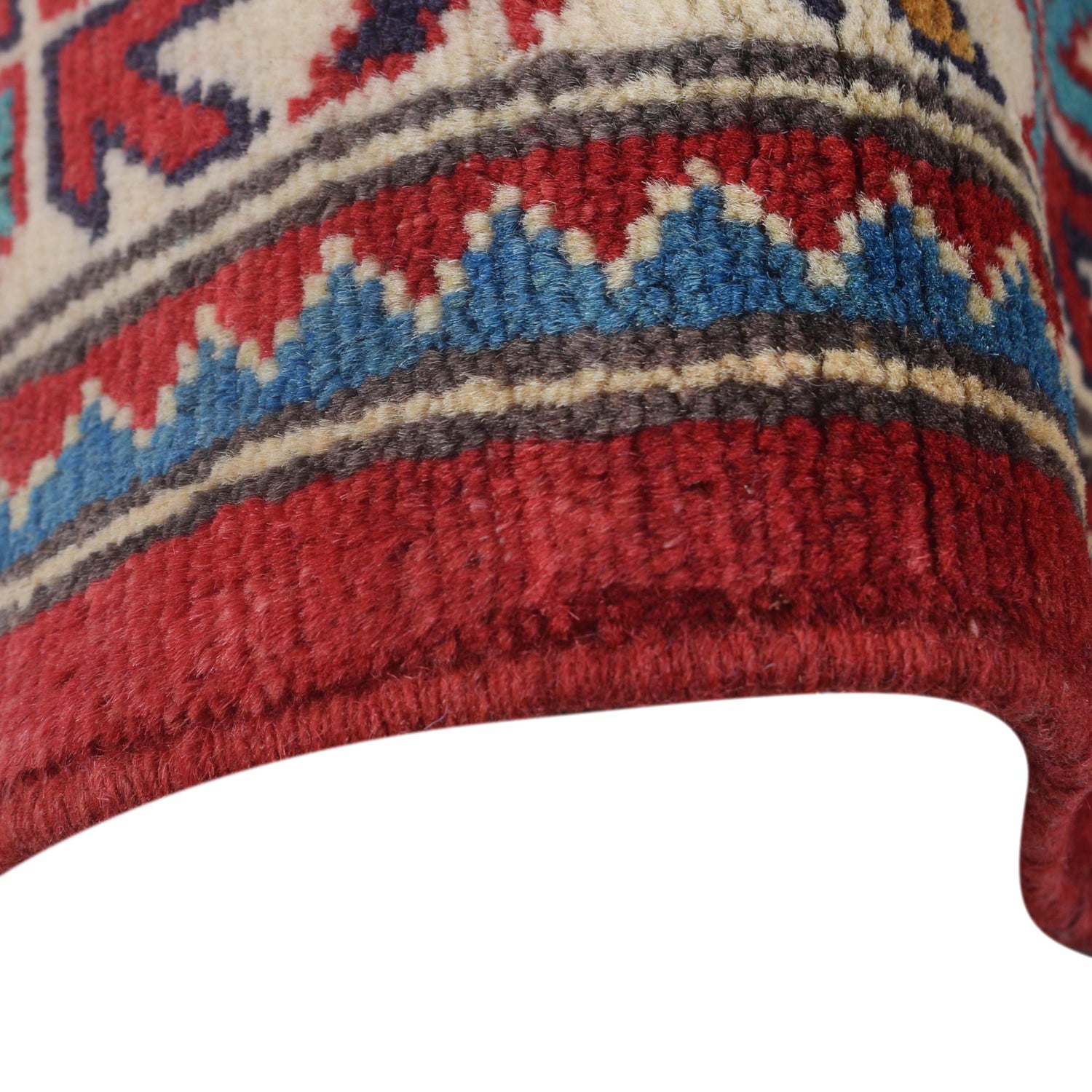 Blue Kazak Carpet 3' 3" x 4' 7" (ft) - No. W30746