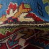 Blue Kazak Carpet 3' 3" x 4' 7" (ft) - No. W30746