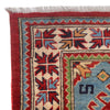 Hand Knotted Kazak Carpet 3' 1" x 4' 11" (ft) - No. W30747