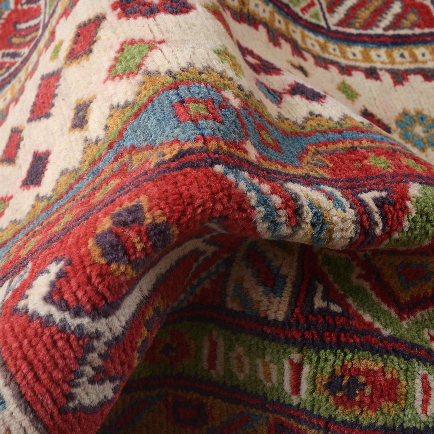 Oriental Kazak Carpet 4' 7" x 6' 6" (ft) - No. W30750