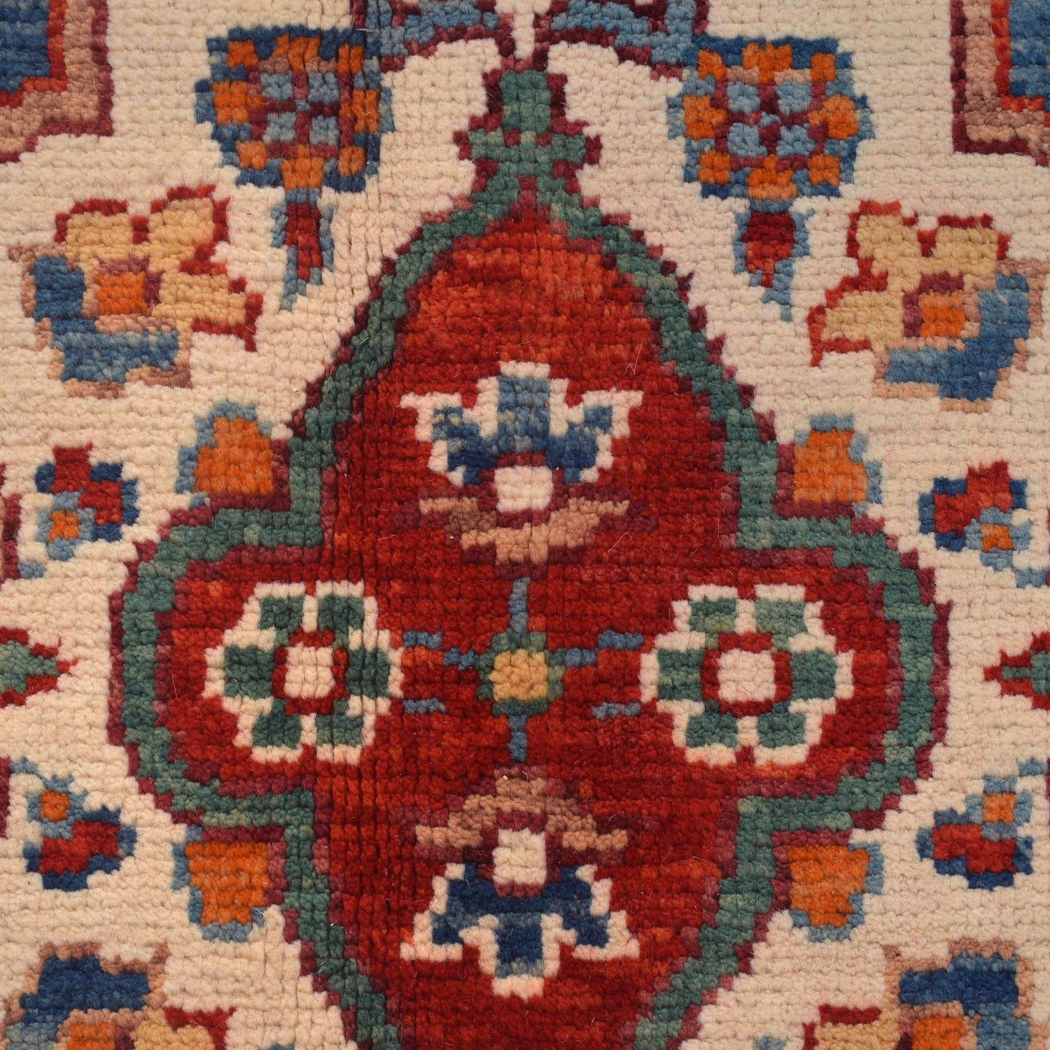 Hand Knotted Persian Design Heriz Carpet 8' 5" x 10' 11" (ft) - No. W30837