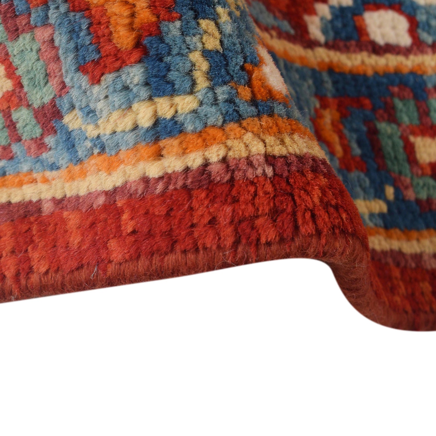 Hand Knotted Persian Design Heriz Carpet 8' 5" x 10' 11" (ft) - No. W30837