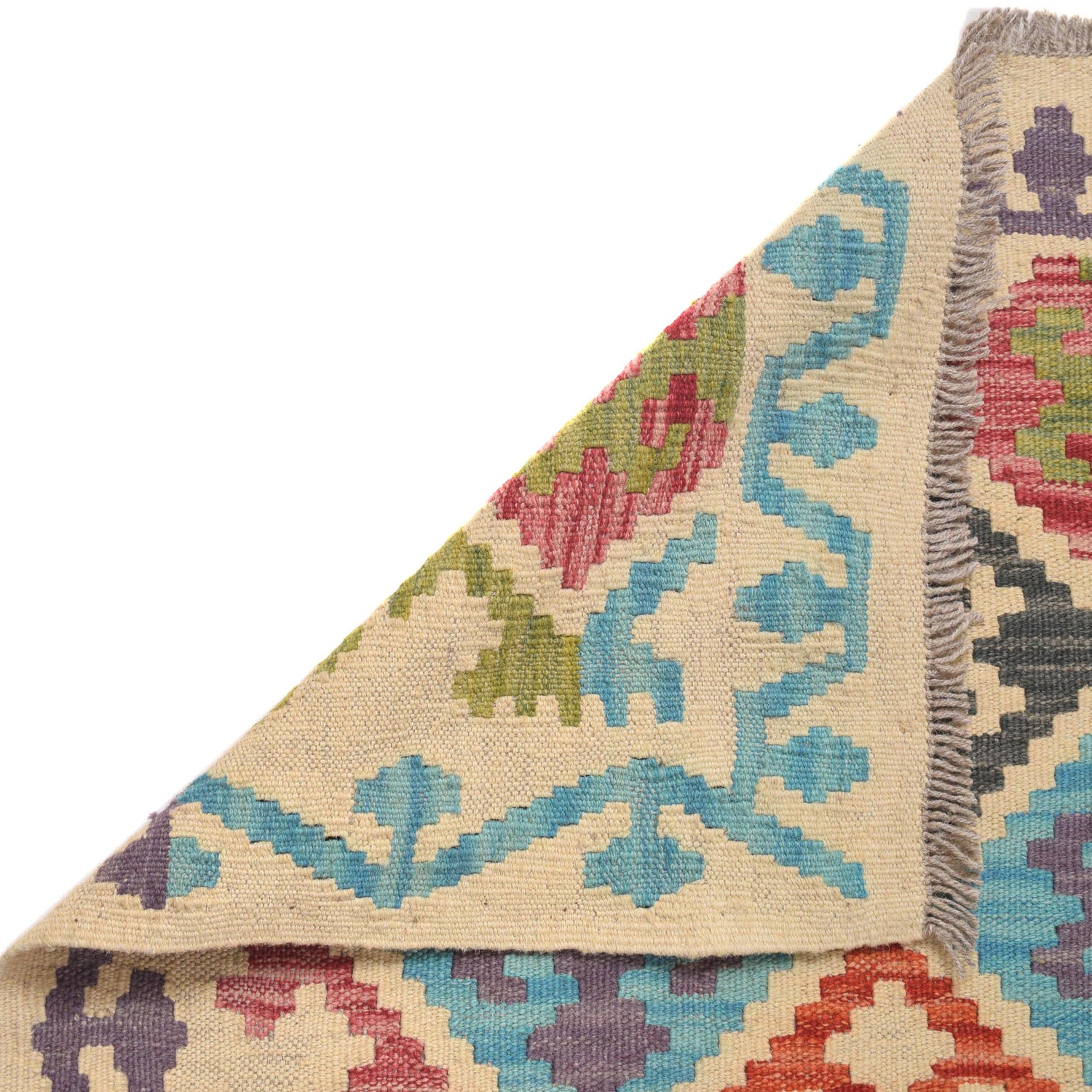 Vegetable Kilim Runner 2' 9" x 9' 5" (ft) - No. W31057