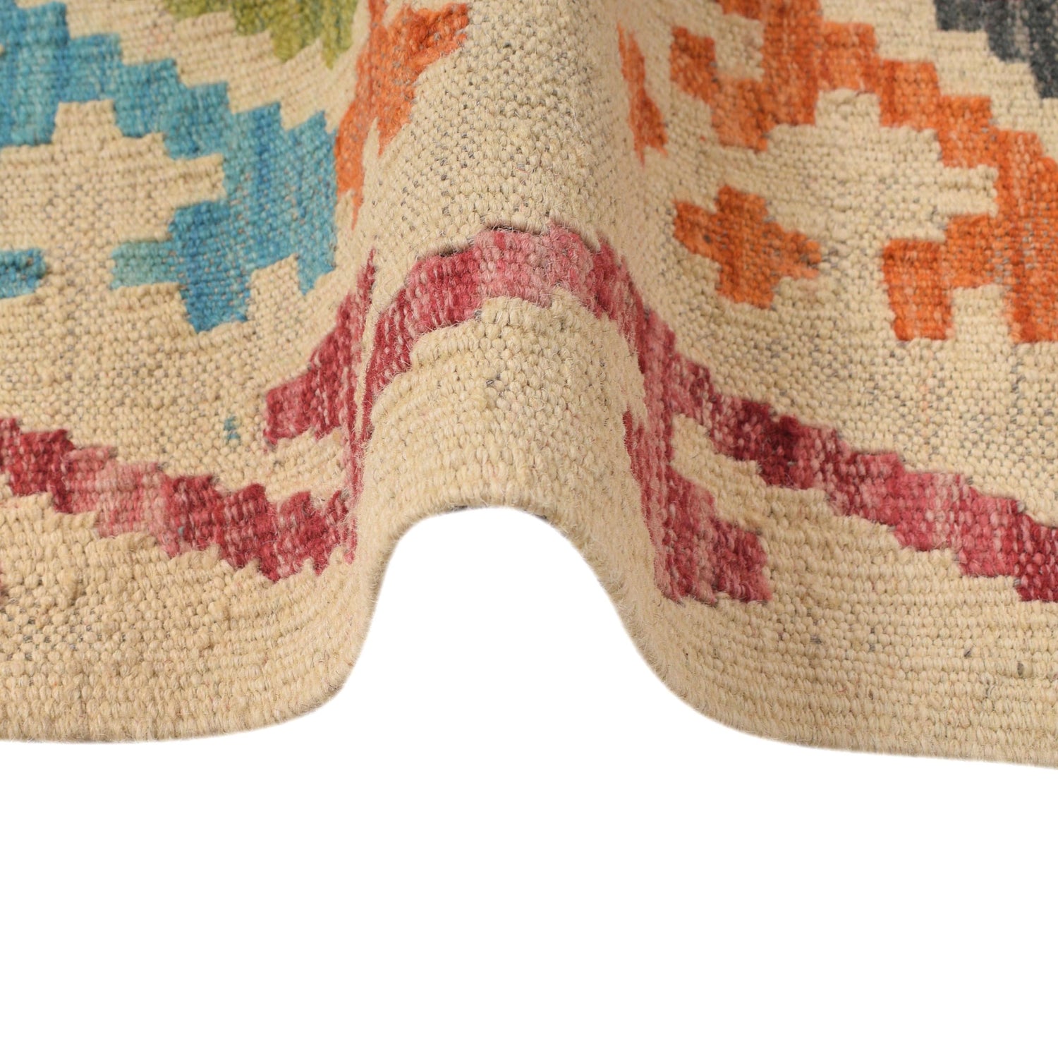 Vegetable Kilim Runner 2' 9" x 9' 5" (ft) - No. W31057