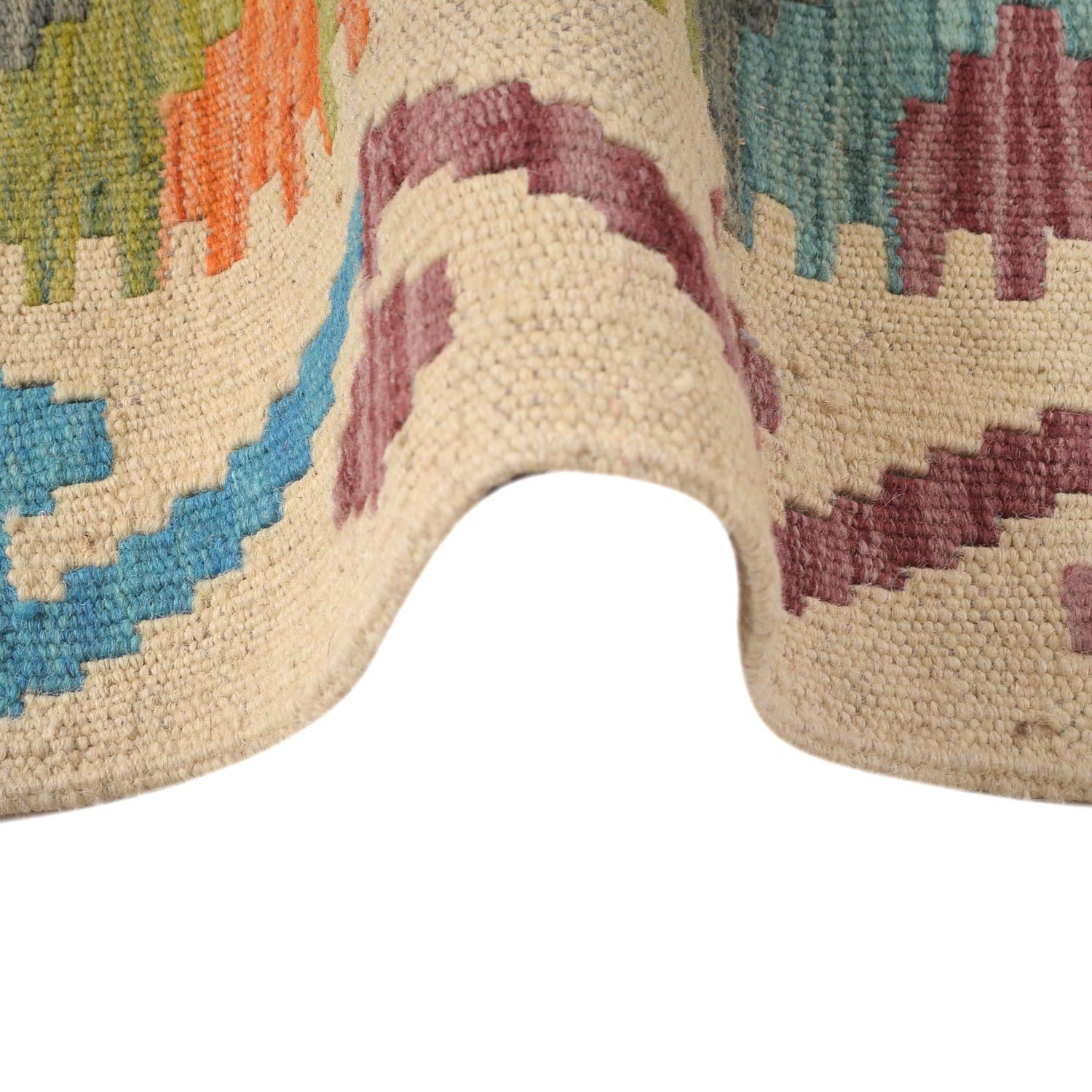 Vegetable Kilim Runner 2' 9" x 9' 8" (ft) - No. W31060