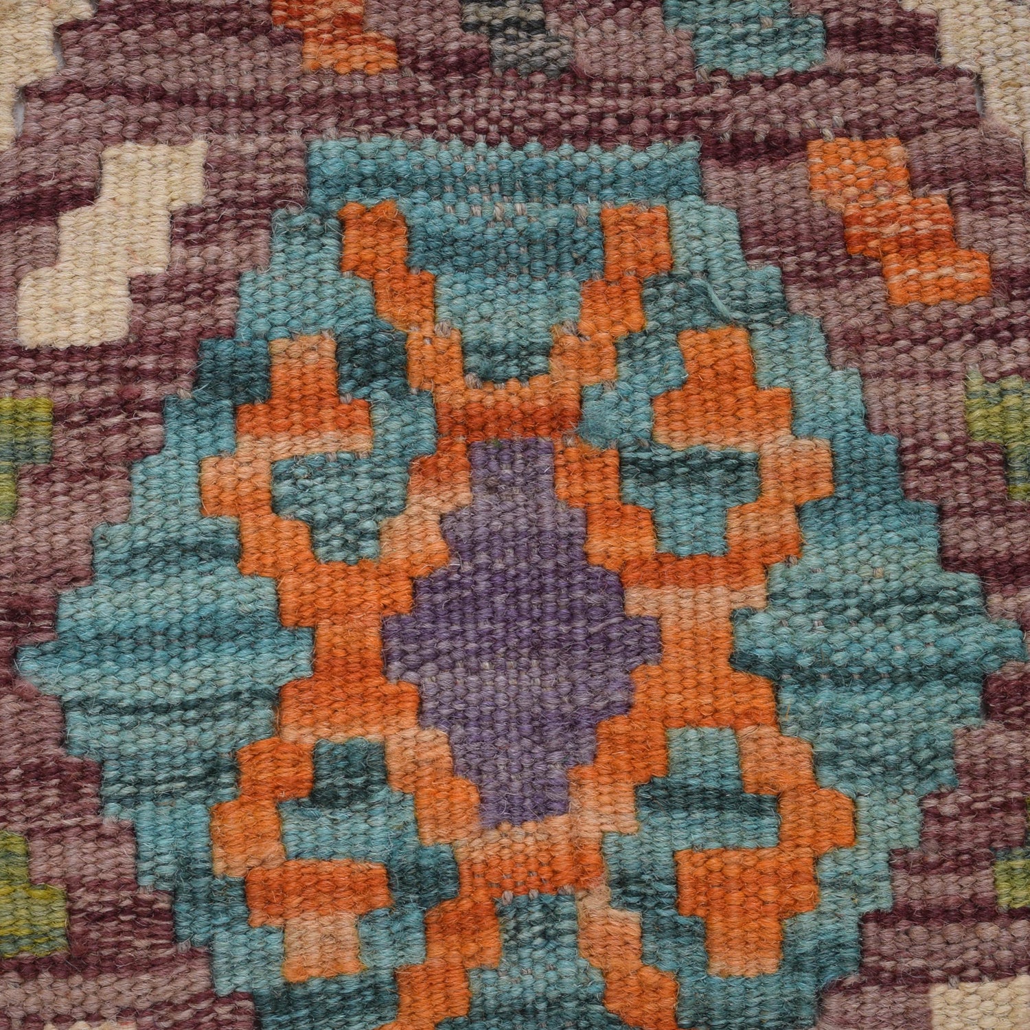 Vegetable Kilim Runner 2' 8" x 9' 11" (ft) - No. W31061