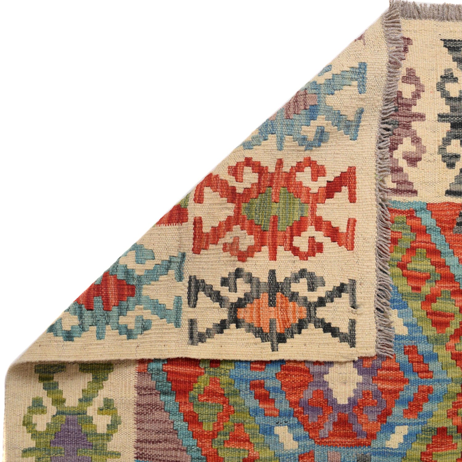 Vegetable Kilim Runner 2' 8" x 9' 11" (ft) - No. W31061
