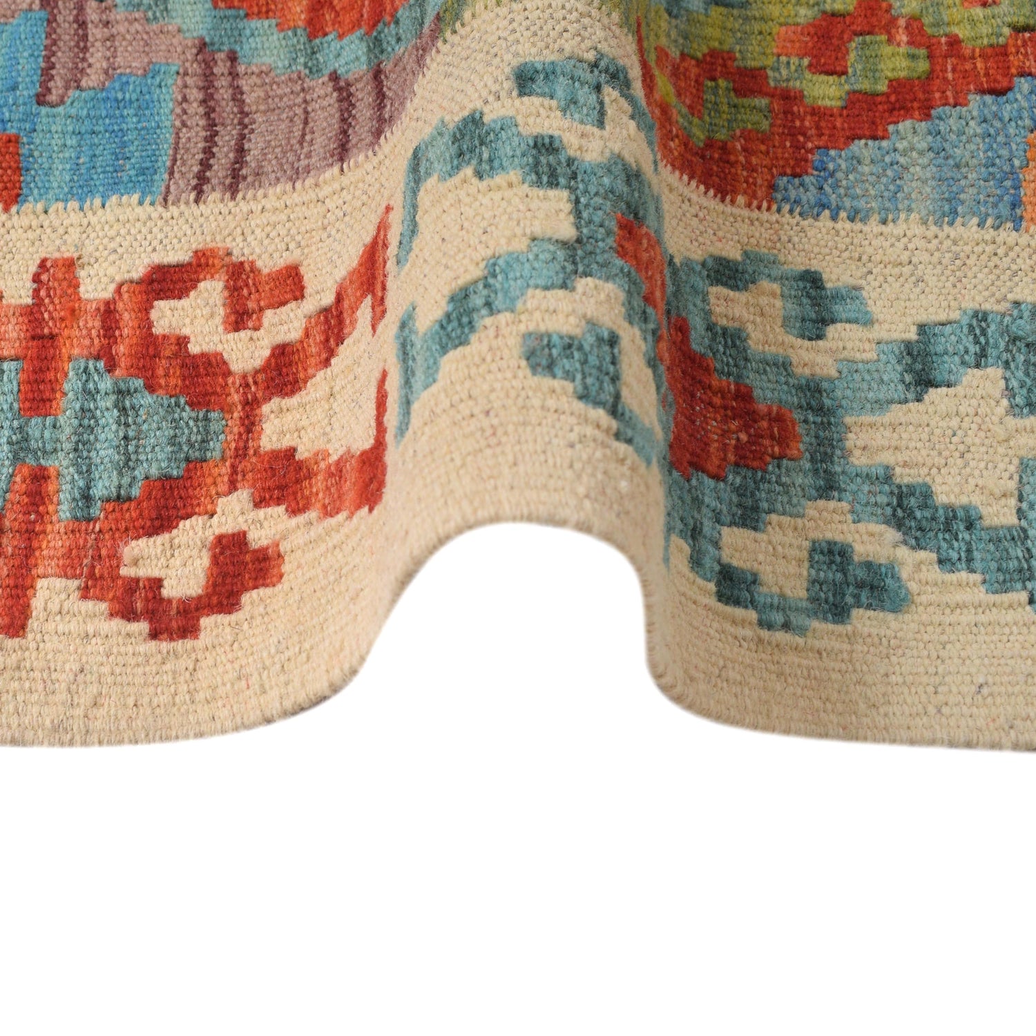 Vegetable Kilim Runner 2' 8" x 9' 11" (ft) - No. W31061