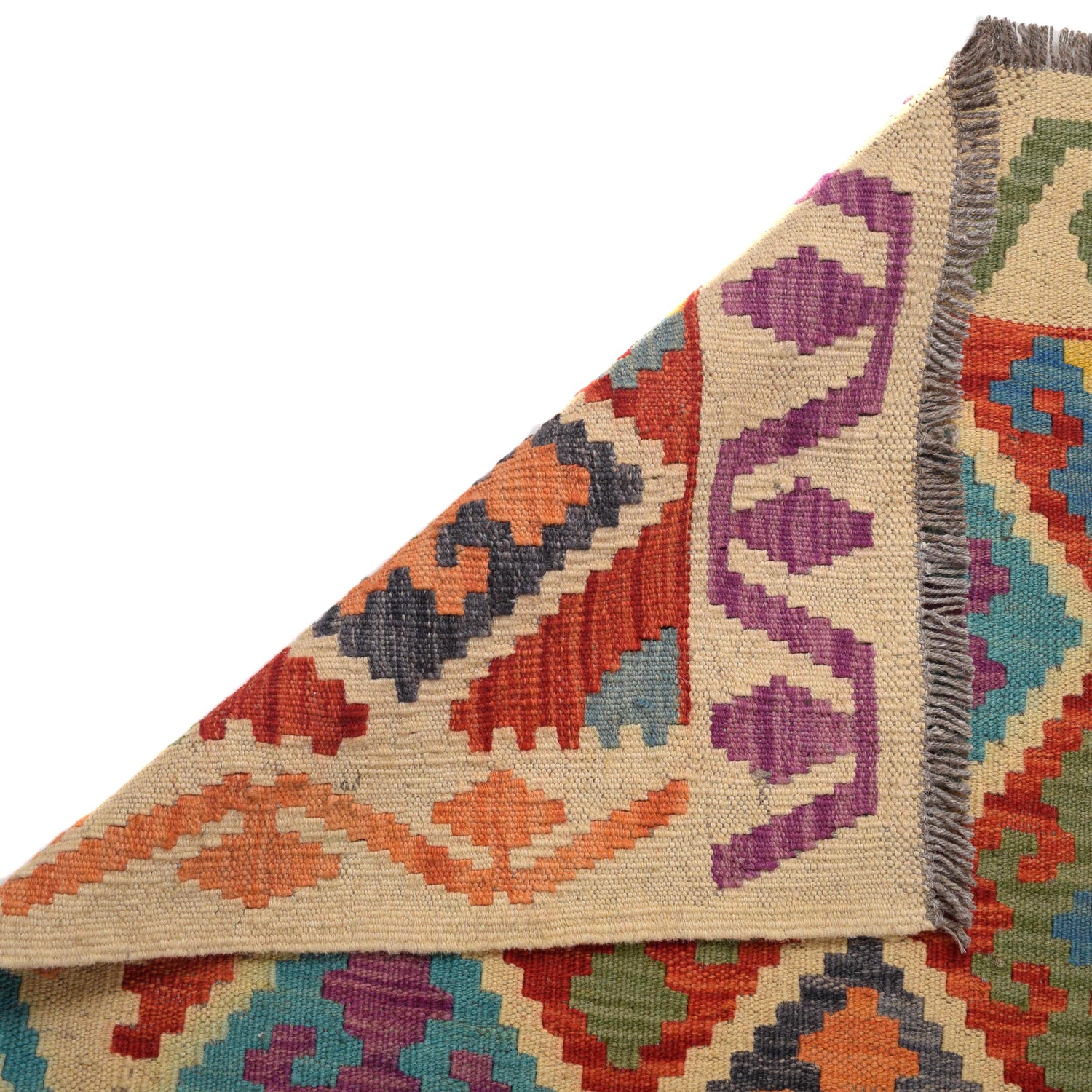 Vegetable Kilim Runner 2' 11" x 9' 8" (ft) - No. W31085